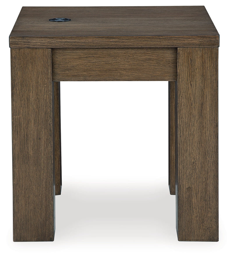 Rosswain Warm Brown End Table - T763-2