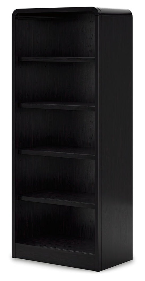 Rowanbeck Black 72" Bookcase - H821-17