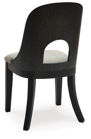 Rowanbeck Black Dining Chair (Set of 2) - D821-01X2