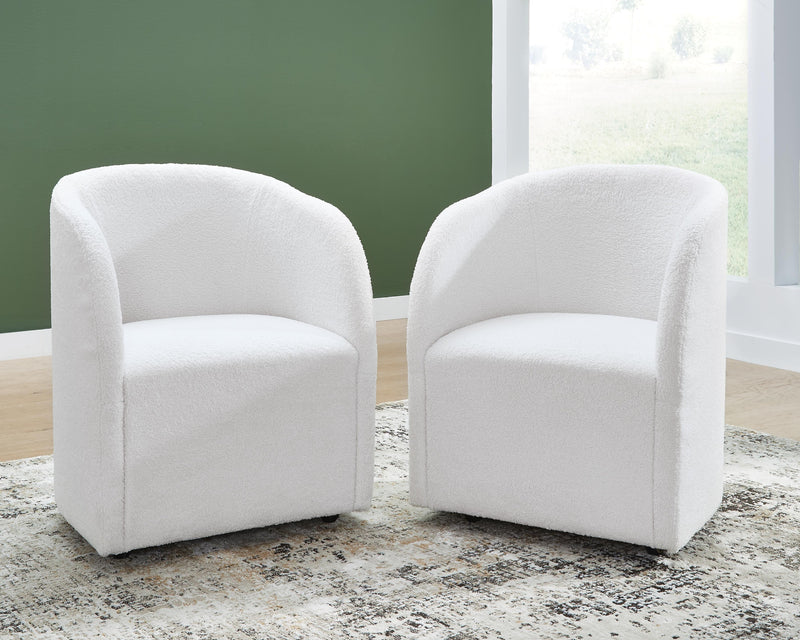 Rowanbeck Black Dining Chair (Set of 2) - D821-02AX2