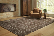 Rowbrook Brown/Tan Extra Large Rug - R408780