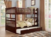 Rowe Cherry Full/Full Bunk Bed - Gate FurnitureBunk Bed
