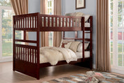 Rowe Cherry Full/Full Bunk Bed - Gate FurnitureBunk Bed