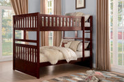 Rowe Cherry Full/Full Bunk Bed - Gate FurnitureBunk Bed