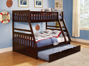Rowe Cherry Twin/Full Bunk Bed - Gate FurnitureBunk Bed