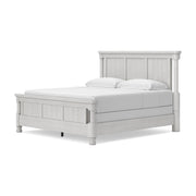 Rowlenstown Antique White King Poster Bed - PCB823B10