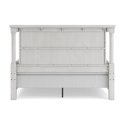 Rowlenstown Antique White King Poster Bed - PCB823B10