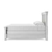 Rowlenstown Antique White King Poster Bed - PCB823B10