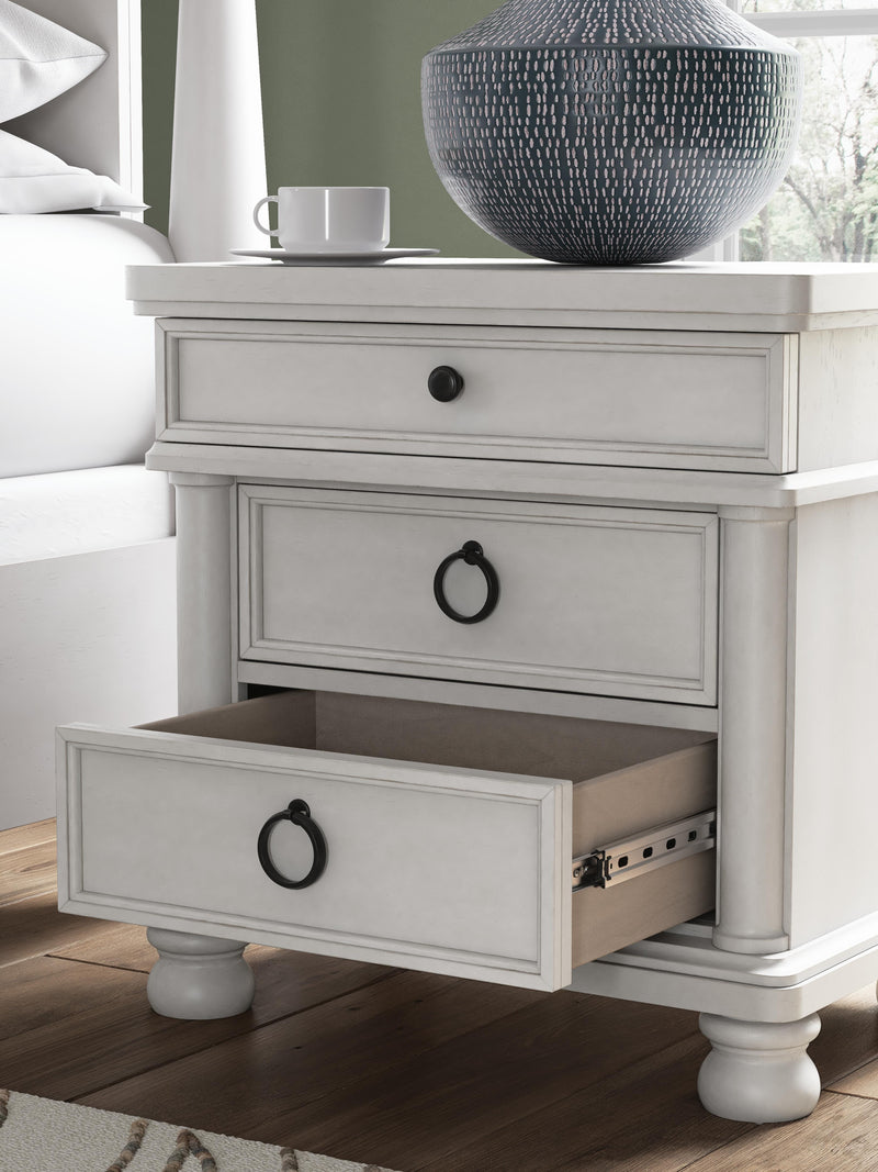 Rowlenstown Antique White Nightstand - PCB823-93