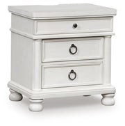 Rowlenstown Antique White Nightstand - PCB823-93