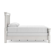 Rowlenstown Antique White Queen Poster Bed - PCB823B8