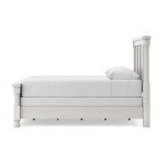 Rowlenstown Antique White Queen Poster Bed - PCB823B8