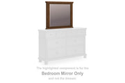 Rowlenstown Brown Bedroom Mirror - PCB824-36