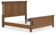Rowlenstown Brown California King Poster Bed - PCB824B5