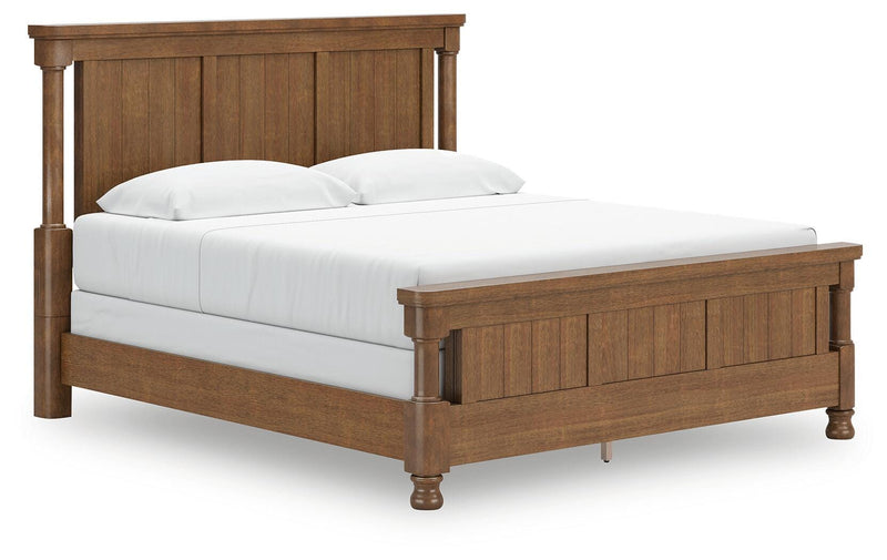 Rowlenstown Brown King Poster Bed - PCB824B4