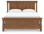 Rowlenstown Brown King Poster Bed - PCB824B4