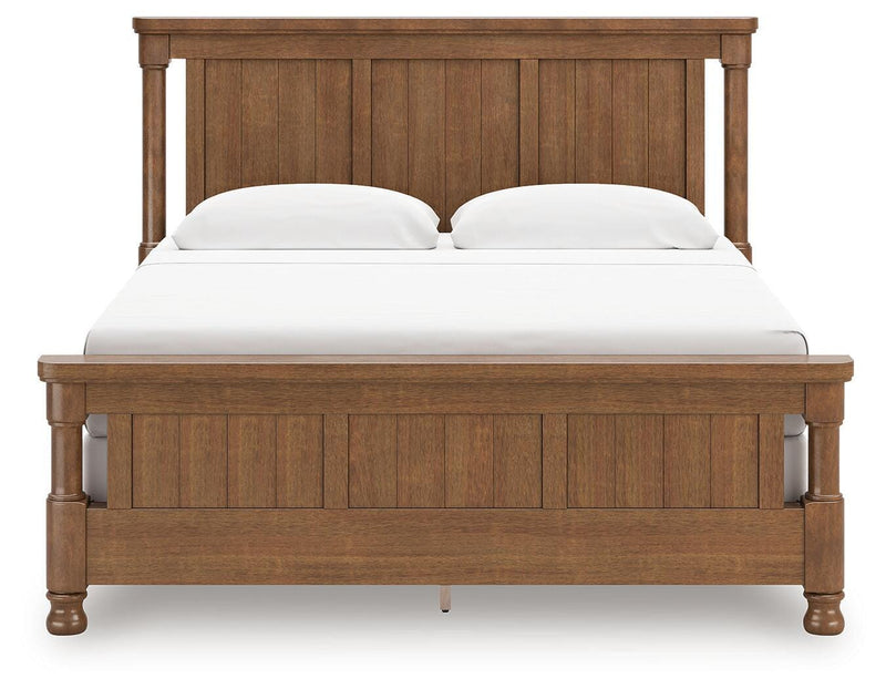 Rowlenstown Brown King Poster Bed - PCB824B4