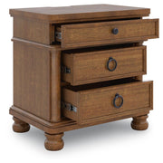 Rowlenstown King Poster Bed, Dresser and 2 Nightstands - PCB824B6