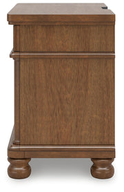 Rowlenstown King Poster Bed, Dresser and 2 Nightstands - PCB824B6