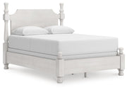 Rowlenstown Queen Poster Bed, Dresser and Mirror - PCB823B3