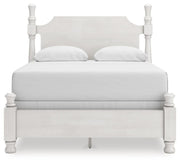 Rowlenstown Queen Poster Bed, Dresser and Mirror - PCB823B3