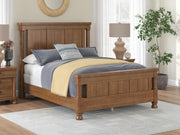 Rowlenstown Queen Poster Bed, Dresser and Mirror - PCB824B3