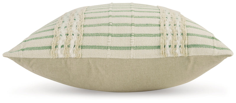 Rowton White/Green Pillow - A1001072P