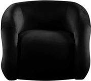 Roxbury Velvet Upholstered Accent Chair in Black - 525Black