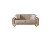 Royal 3-pieces (Sofa & Loveseat & Chair) Livingroom Set Beige in Beige - 101-ROY-ANK529-321