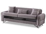 Royal 3-pieces (Sofa & Loveseat & Chair) Livingroom Set Light Grey in Light Grey - 101-ROY-LUX405-321