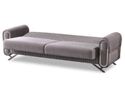 Royal 3-pieces (Sofa & Loveseat & Chair) Livingroom Set Light Grey in Light Grey - 101-ROY-LUX405-321