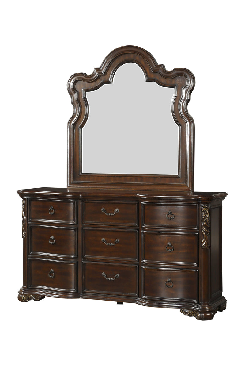 Royal Highlands Rich Cherry Mirror - Gate FurnitureMirror