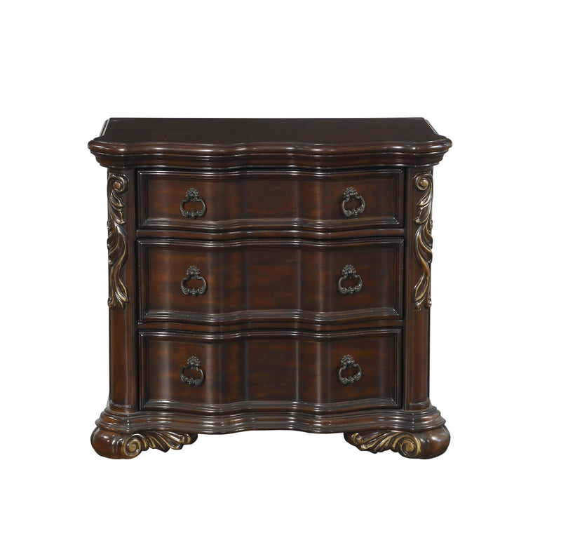Royal Highlands Rich Cherry Nightstand - Gate FurnitureNightstand