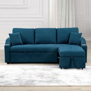 Royden Blue Sleeper Sofa - FM6963BL-PK