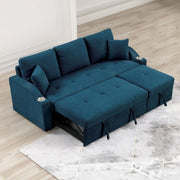 Royden Blue Sleeper Sofa - FM6963BL-PK