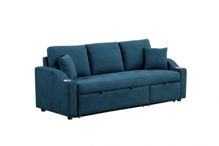 Royden Blue Sleeper Sofa - FM6963BL-PK