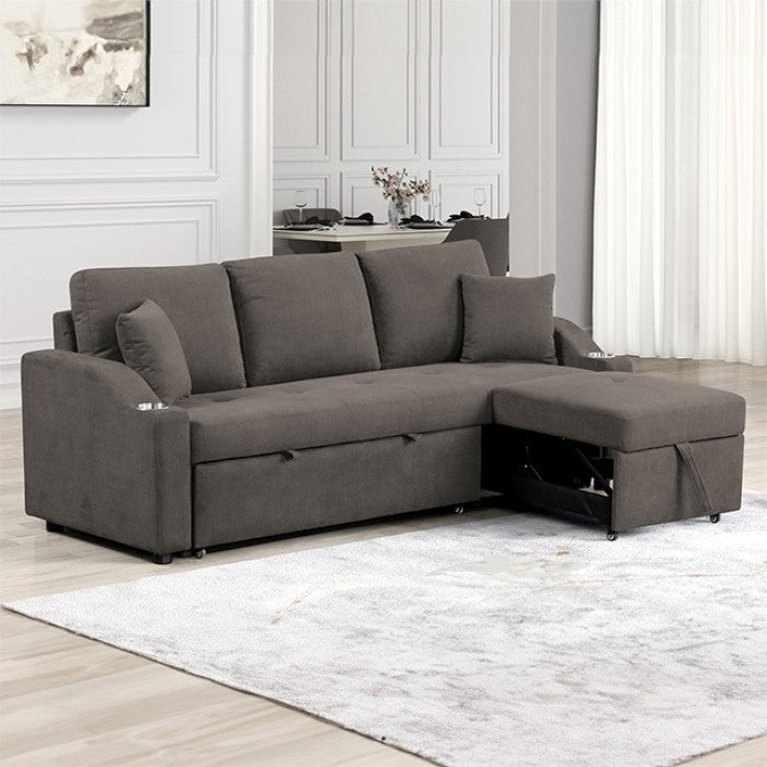 Royden Gray Sleeper Sofa - FM6963GY-PK