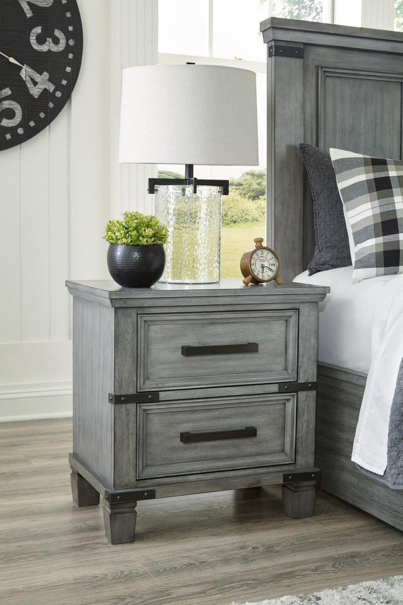 Russelyn TWO DRAWER NIGHT STAND - B772-92
