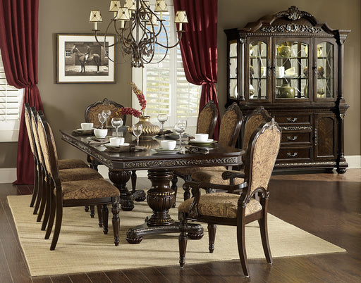 Russian Hill Warm Cherry Extendable Dining Set - Gate FurnitureDining Room Set