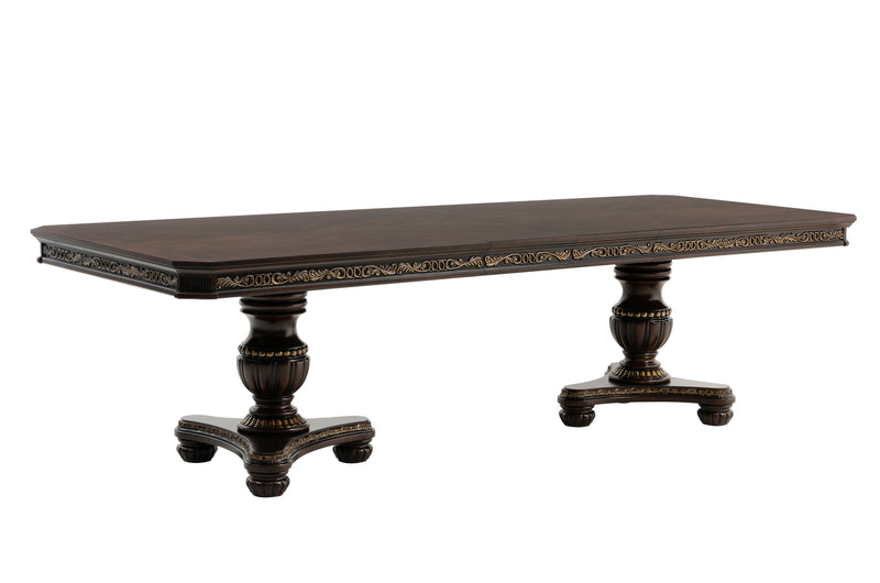 Russian Hill Warm Cherry Extendable Dining Set - Gate FurnitureDining Room Set