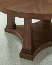 Rustic Plains Warm Brown Coffee Table - T877-8