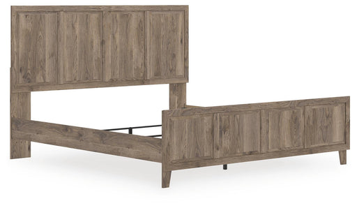 Rusticott Brown King Panel Bed - PCB2260B6