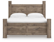 Rusticott Brown King Poster Bed, Dresser and Nightstand - PCB2260B9