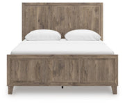 Rusticott Brown Queen Panel Bed - PCB2260B2