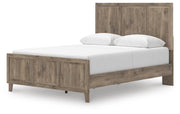 Rusticott Brown Queen Panel Bed - PCB2260B2