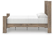 Rusticott Brown Queen Poster Bed - PCB2260B4