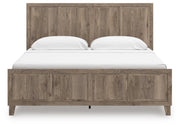 Rusticott King Panel Bed with Dresser and Chest in Brown - PKG023699