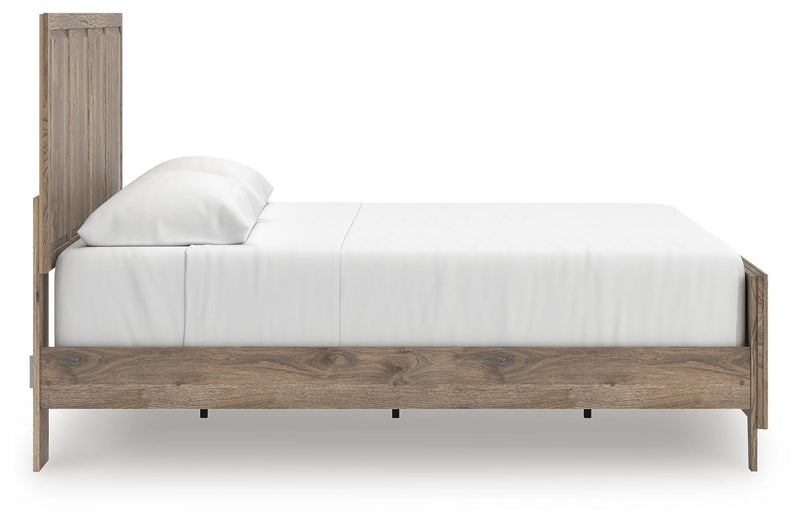 Rusticott King Panel Bed with Dresser and Chest in Brown - PKG023699