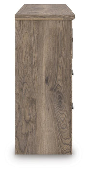 Rusticott King Panel Bed with Dresser and Chest in Brown - PKG023699