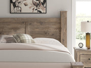 Rusticott King Poster Bed, Dresser, Mirror and Nightstand - PCB2260B12